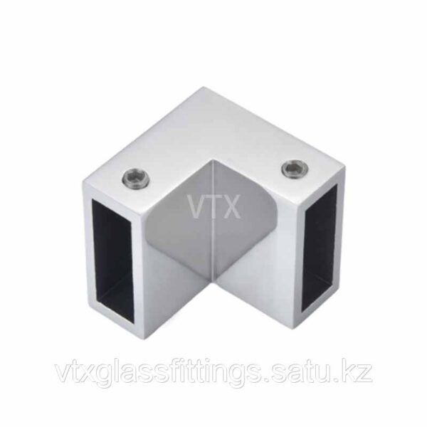Соединитель трека 90°, фитинг труба-труба 90º | SUS304 |135-P-C10X30 | Хром