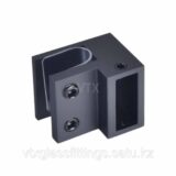 Соединитель трека 90° соединитель труба-труба| SUS304 |131-B-C10X30 | Черный