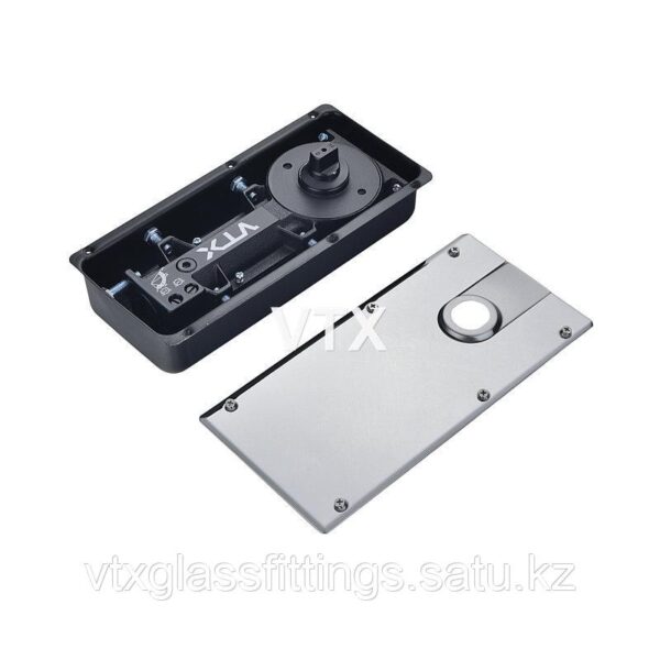 Напольный доводчик для стеклянных дверей | 28-P-90KG | SUS304-хром/полировка