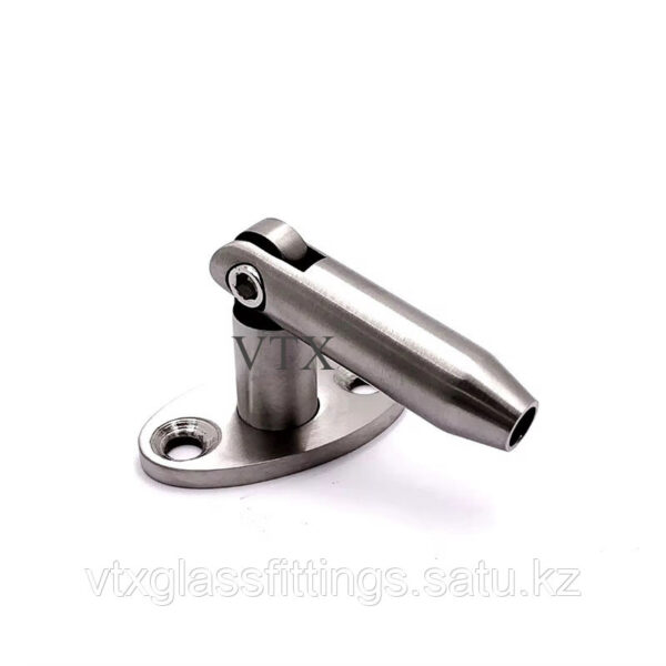 Крепление тяги (ванта) 387-S к стене , нержавейка/матовый
