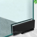 Доводчик с фитингом| 1304-B/SUS304/ 90кг|черный
