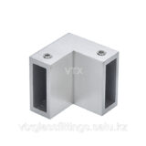 Соединитель трека 90°, фитинг труба-труба 90º | SUS304 |135-S-C10X30 | Матовая