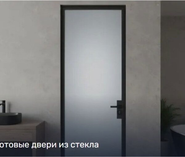 Стеклянные двери для бизнес-центра «Меркурий»